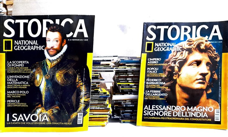 Lotto di 67 riviste "Storica. National Geographic"