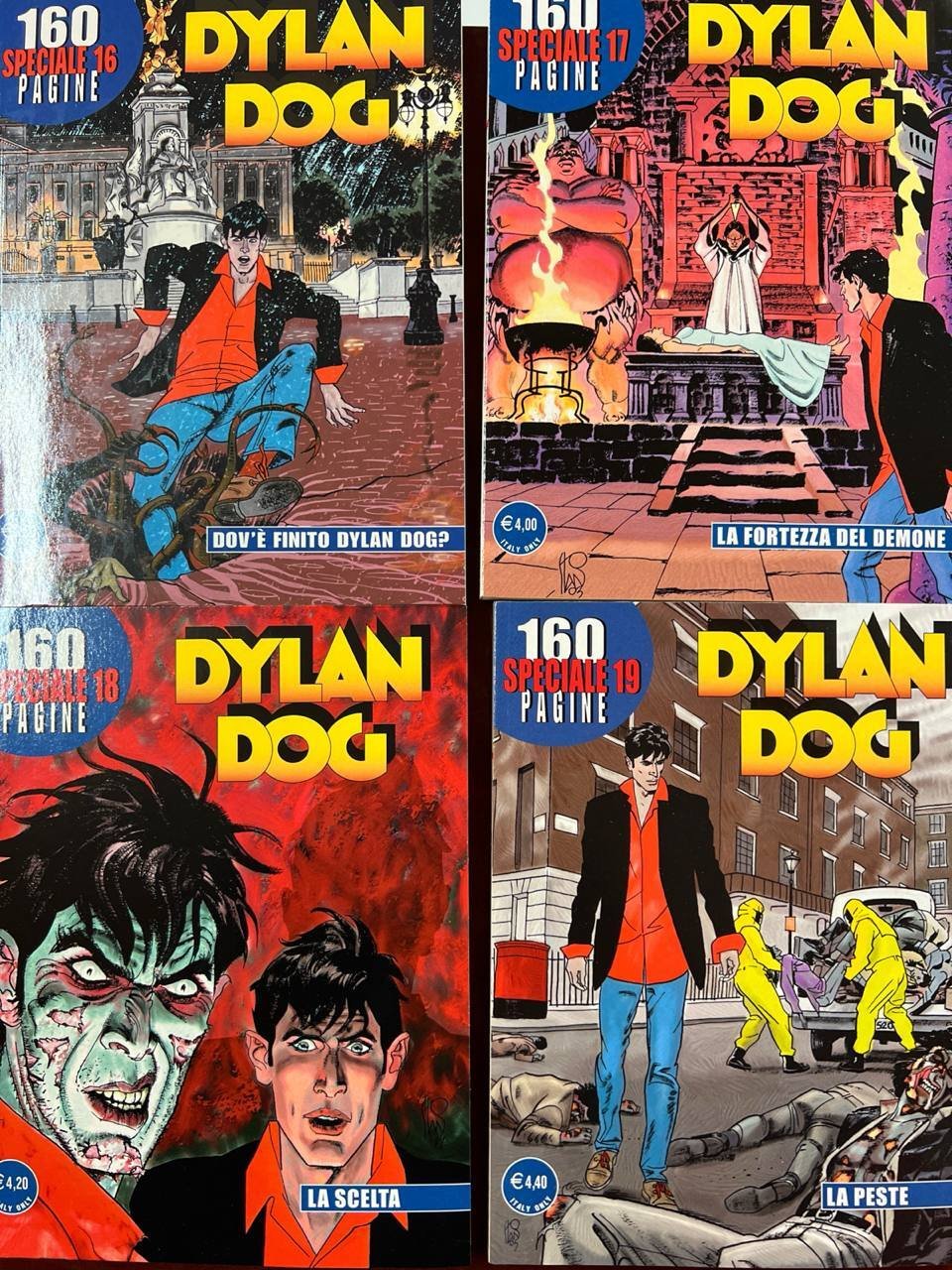 Lotto Dylan Dog Speciale (n^ 16-17-18-19).