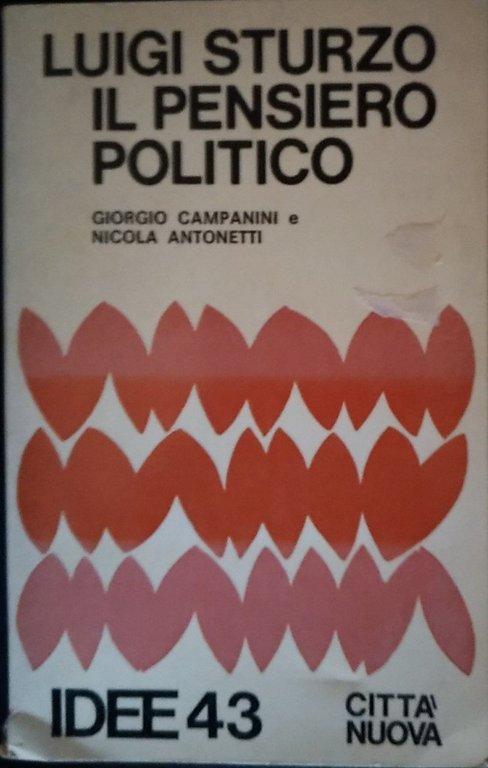 Luigi Sturzo. Il pensiero politico