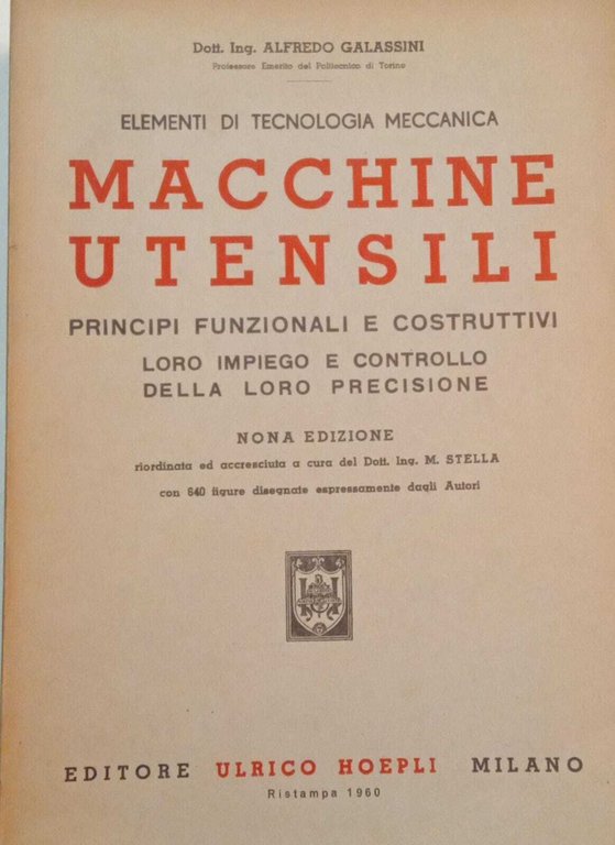 Macchine utensili