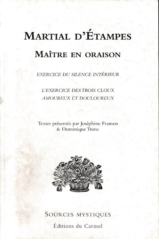 Maître en oraison