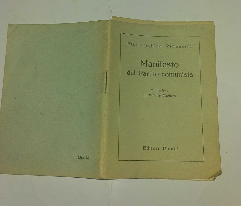 Manifesto del partito comunista