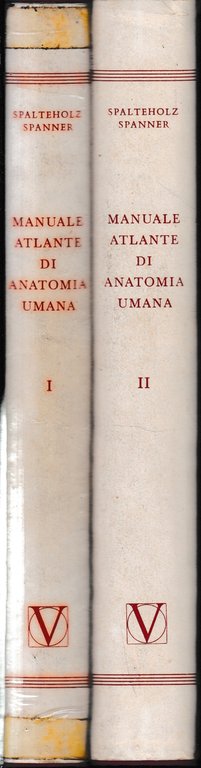 Manuale atlante di anatomia umana, due volumi.