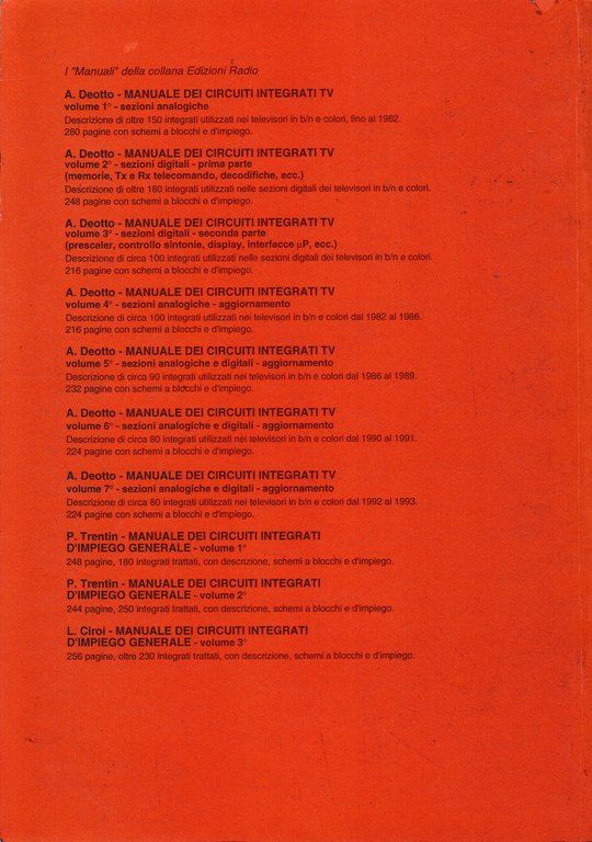 Manuale dei circuiti integrati TV, 7^ vol. | Immagine Gallery 4