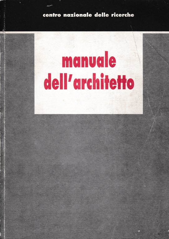 Manuale dell'architetto