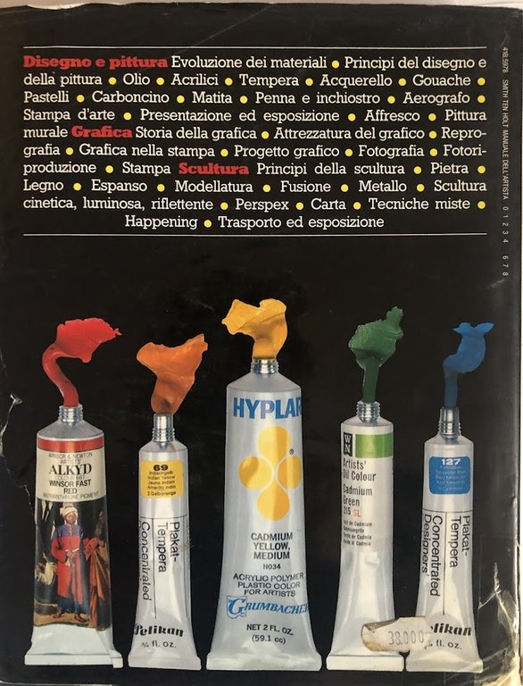 Manuale dell'artista. Strumenti, materiali, tecniche.