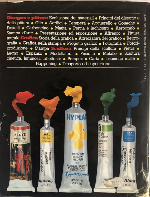 Manuale dell'artista. Strumenti, materiali, tecniche.