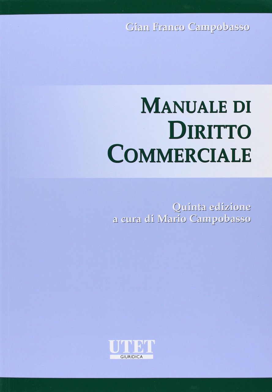 Manuale di diritto commerciale | Immagine principale