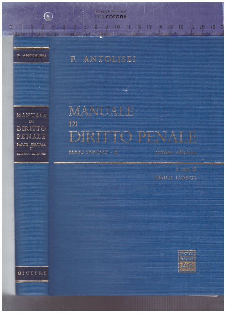 Manuale di diritto penale Parte Speciale II | Immagine principale