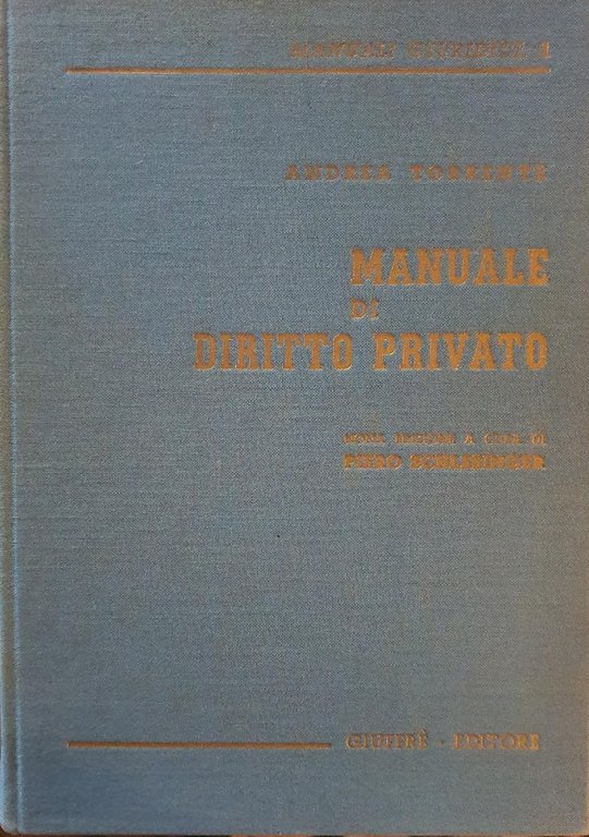 Manuale di diritto privato