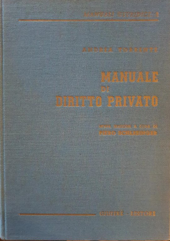 Manuale di diritto privato