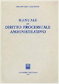 Manuale di diritto processuale amministrativo