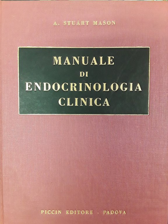 Manuale di endocrinologia clinica