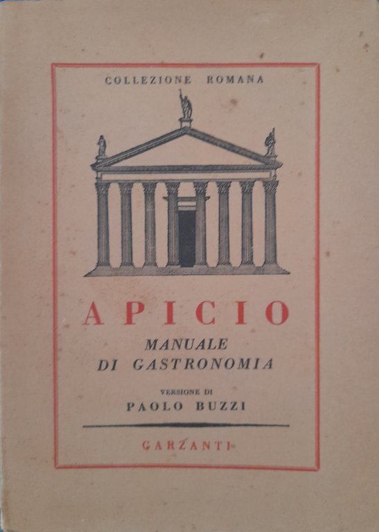 Manuale di gastronomia, versione di Paolo Buzzi
