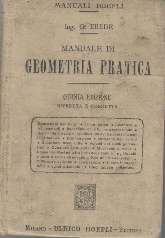 Manuale di geometria pratica (quinta edizione) | Immagine Gallery 2