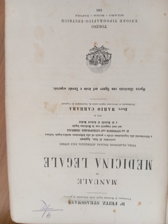 Manuale di medicina legale