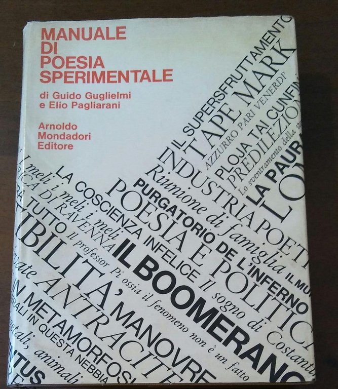 Manuale di poesia sperimentale
