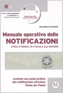 Manuale operativo delle notificazioni civili e penali in Italia e … | Immagine Gallery 2