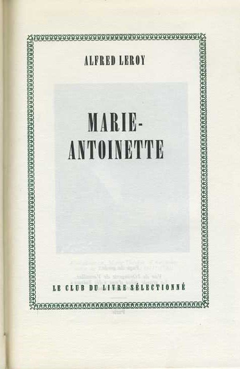 Marie Antoinette