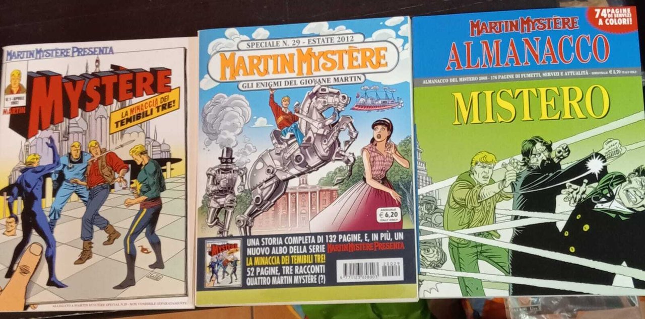 Martin Mystere albo n. 29 con allegato e almanacco del …