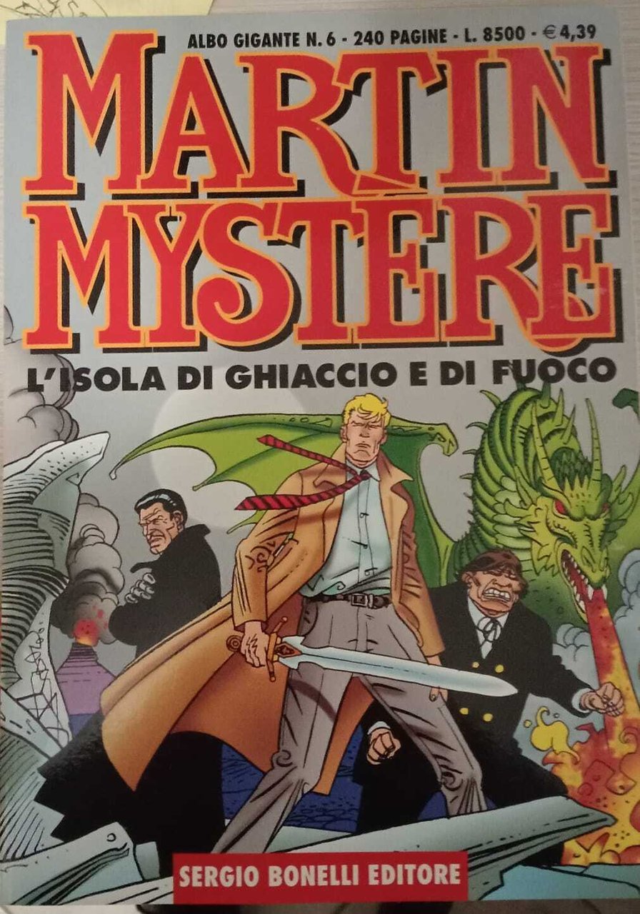 Martin Mystere. L'isola di ghiaccio e di fuoco. Albo gigante …