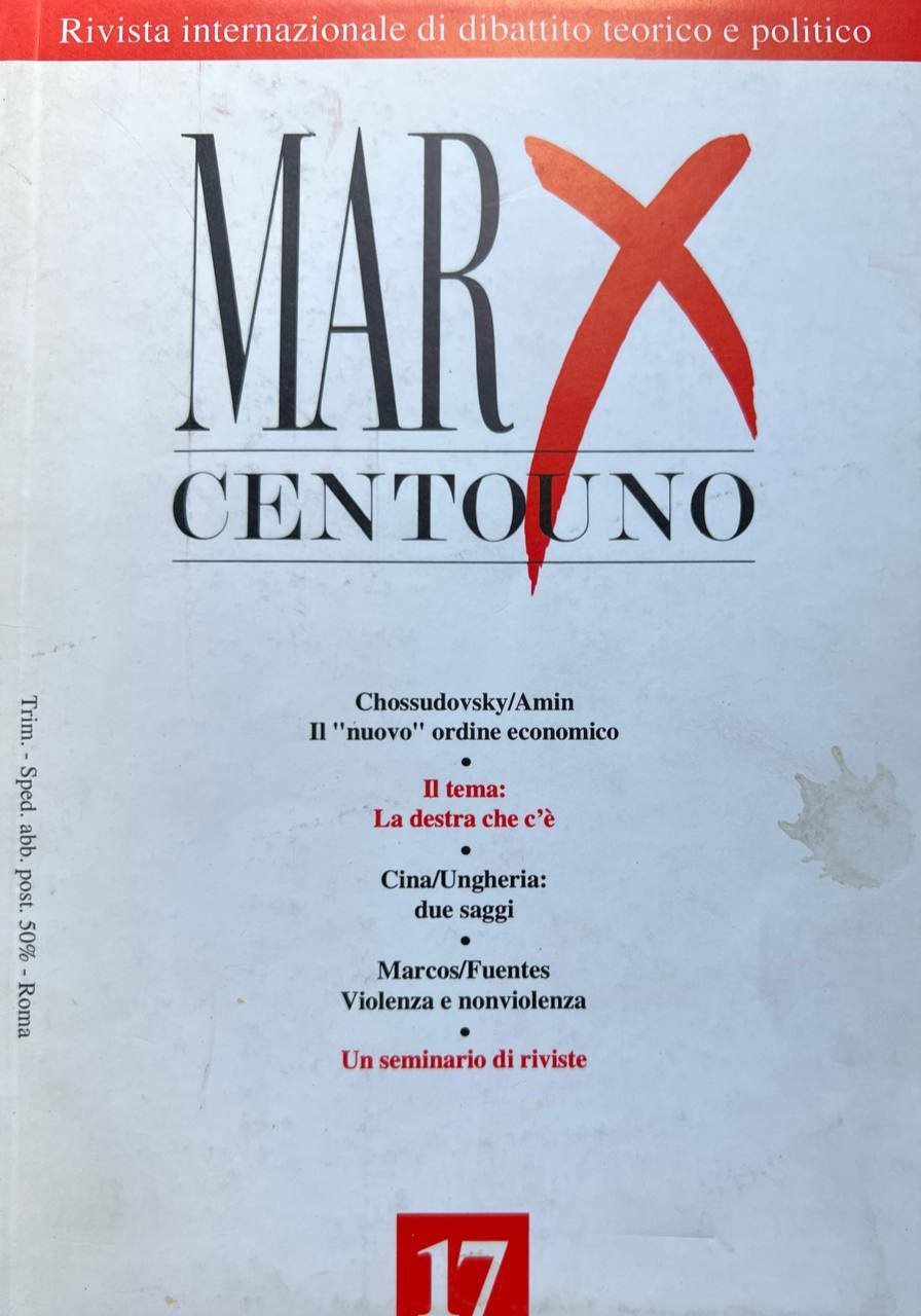 Marx Centouno 17 | Immagine principale