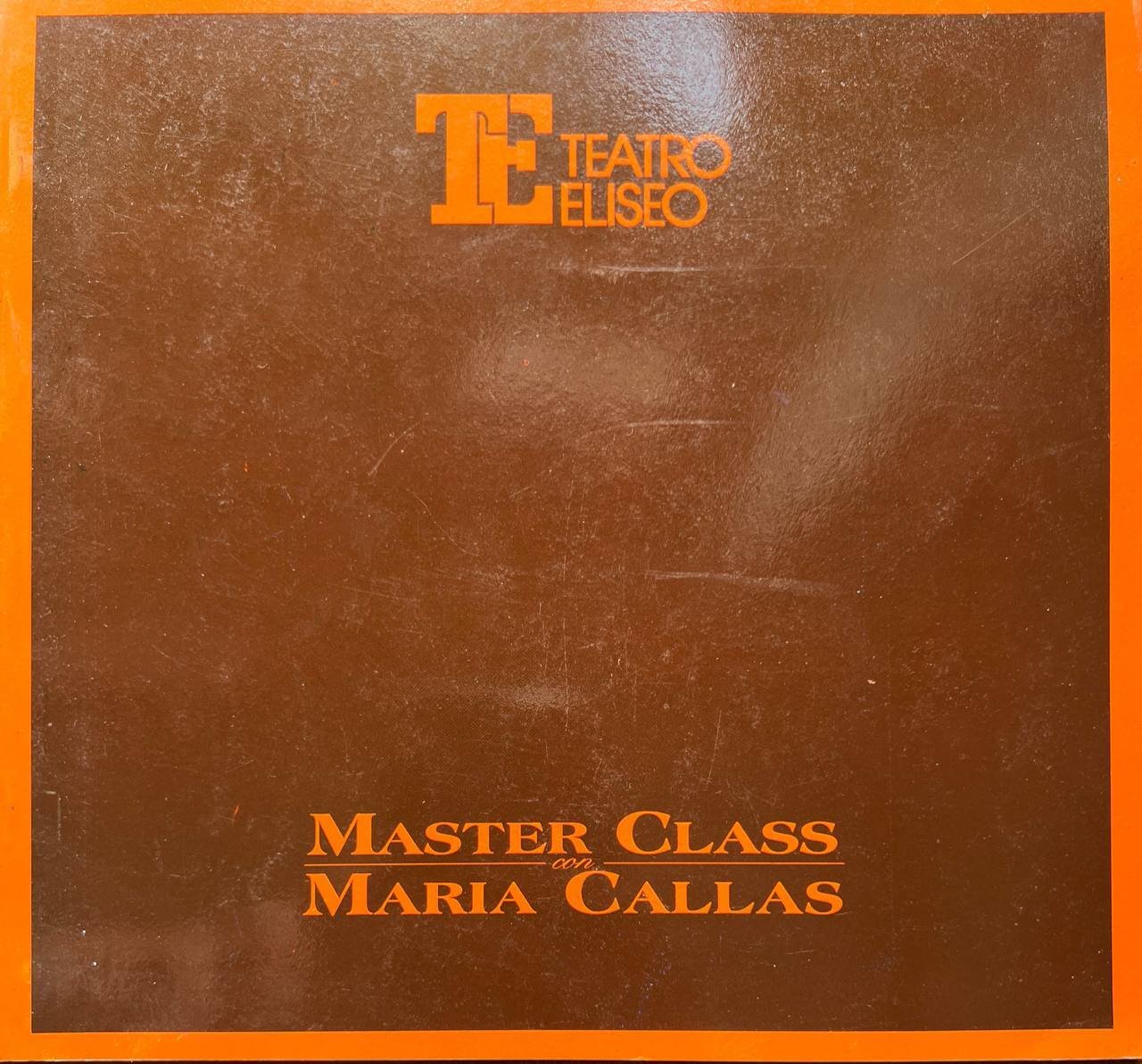 Master Class con Maria Callas