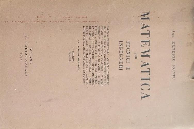 Matematica per tecnici e ingegneri