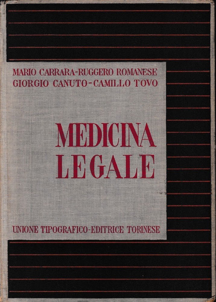 Medicina legale, vol. 1^.