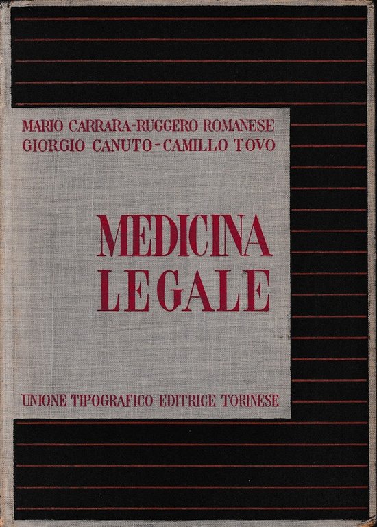 Medicina legale, vol. 1^.