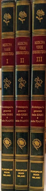 Medicina verde erboristeria (3 volumi)