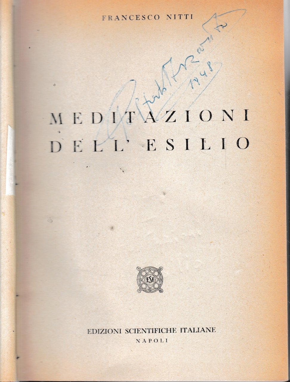 Meditazioni dell'esilio