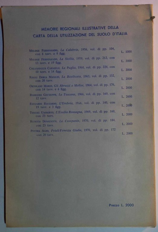 Memoria ill.va della carta della utilizz.ne de suolo del Friuli-Venezia … | Immagine Gallery 4