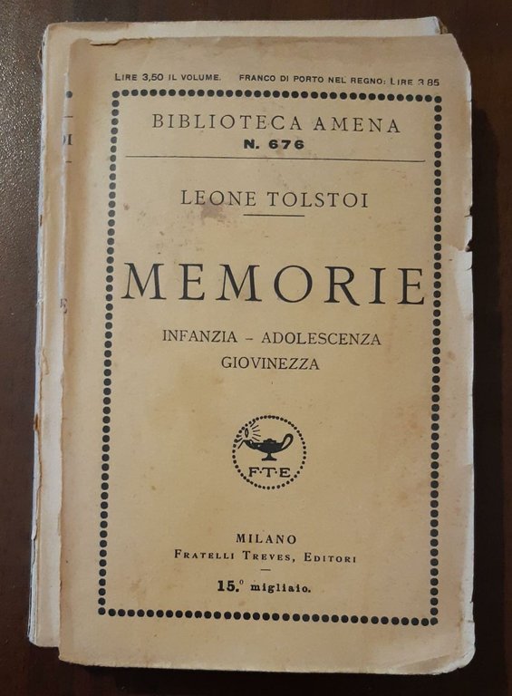 Memorie (Biblioteca Amena N 676) | Immagine Gallery 3
