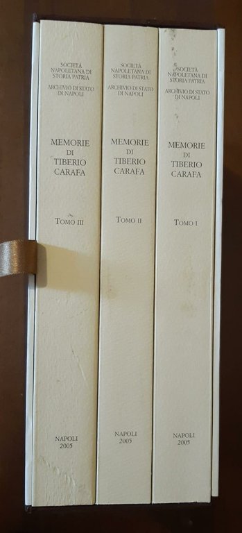 Memorie di Tiberio Carafa principe di Chiusano