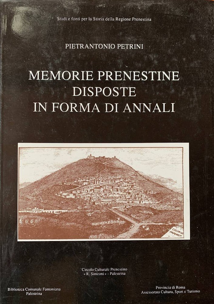 Memorie prenestine disposte in forma di annali