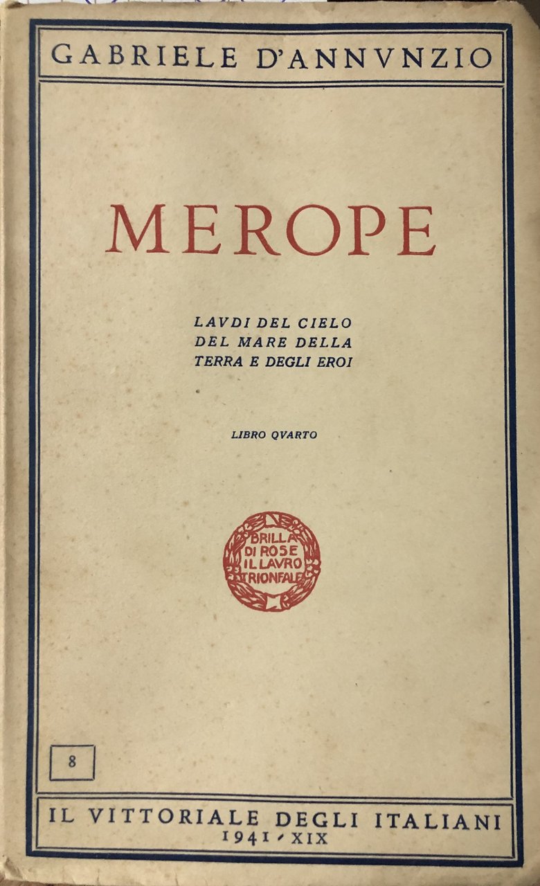 Merope. Libro quarto