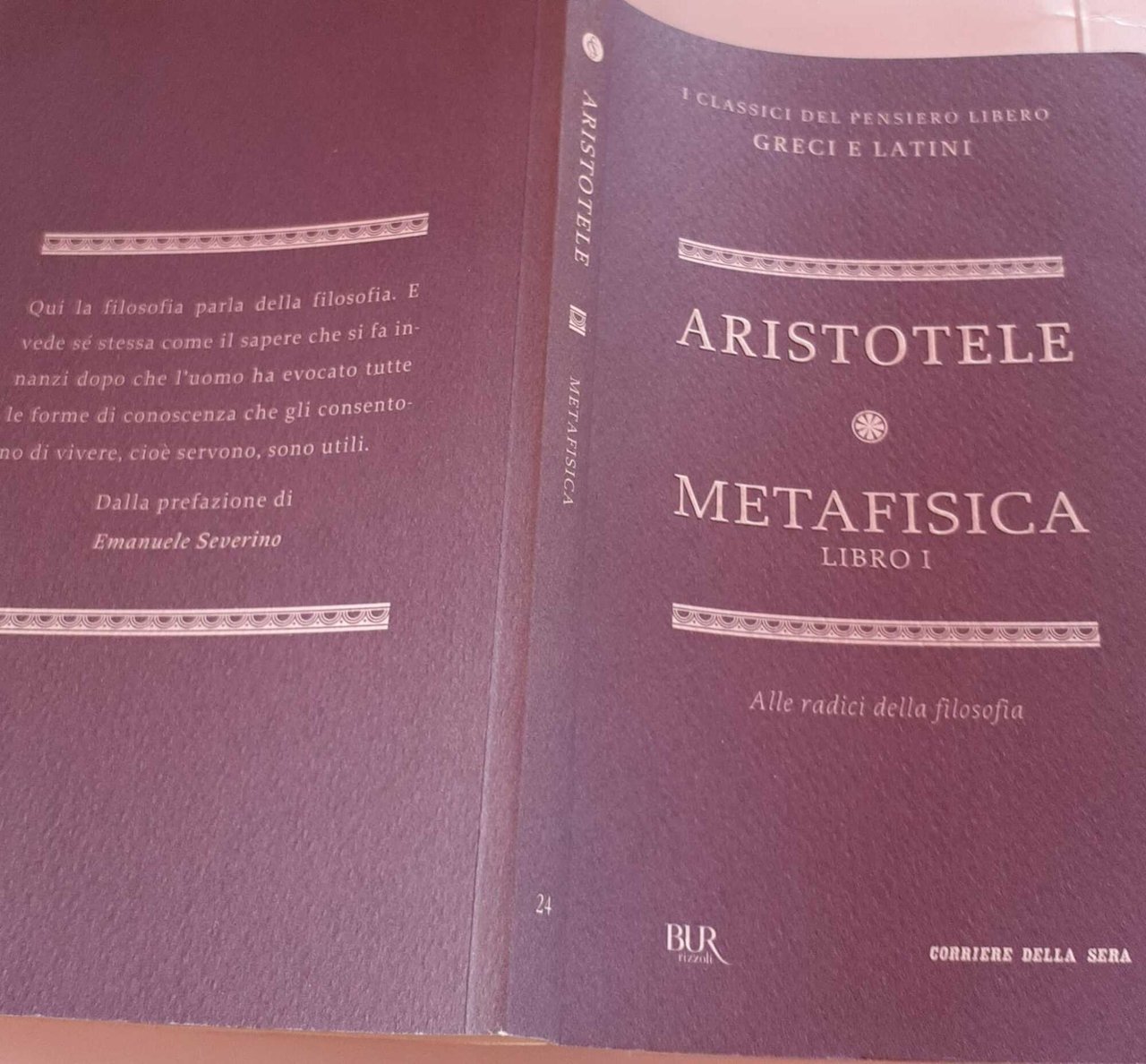 Metafisica. Libro 1 | Immagine principale