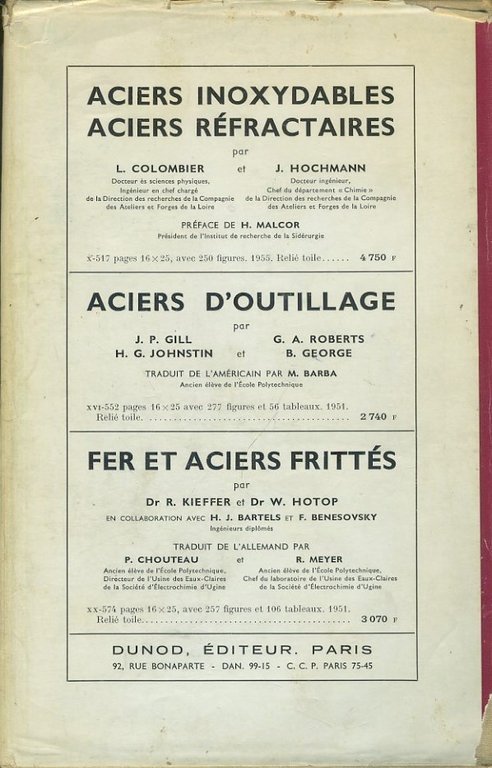 Metallurgie du fer