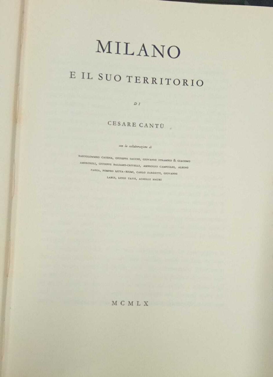 Milano e il suo territorio | Immagine principale