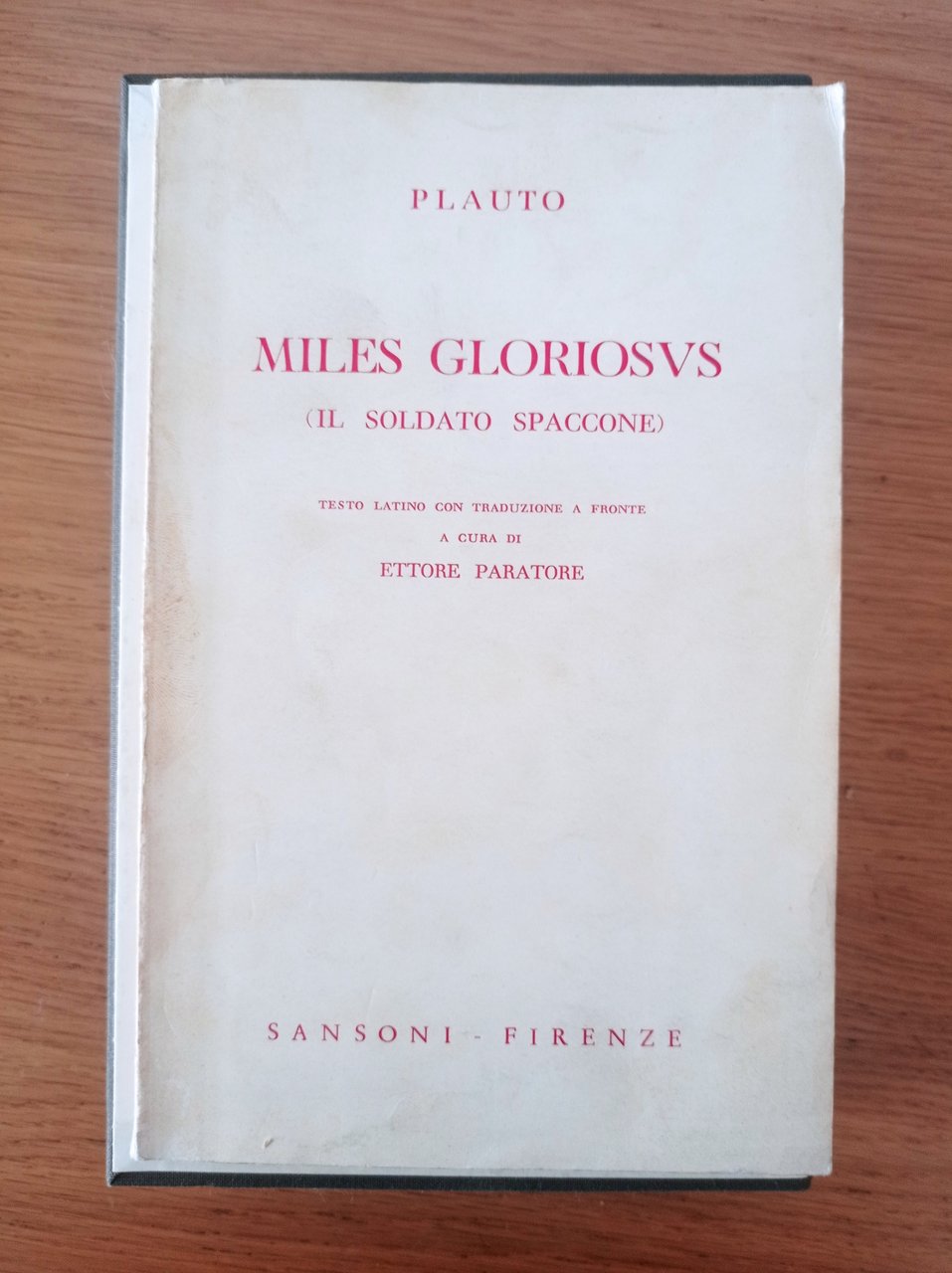 MILES GLORIOSUS