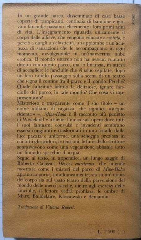 Mine-Haha ovvero Dell'educazione fisica delle fanciulle