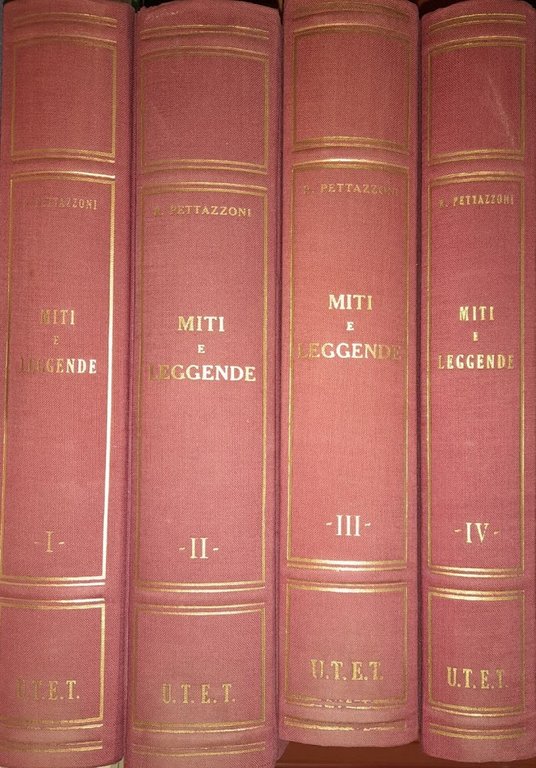 Miti e leggende (4 volumi)