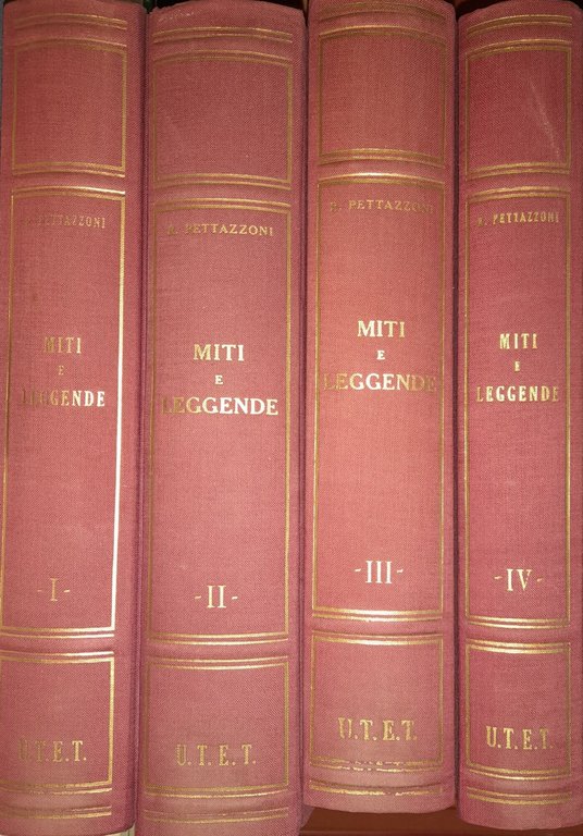 Miti e leggende (4 volumi)