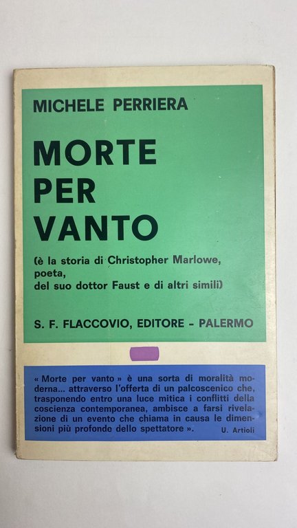 Morte per vanto