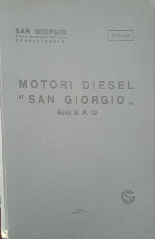 Motori diesel "San Giorgio". Serie S.R. 19 | Immagine Gallery 2