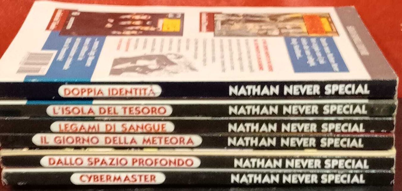 Nathan Never special, lotto. nn. 1, 2, 5, 6, 7e …