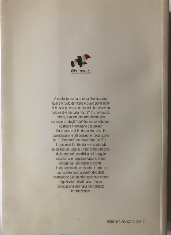 Nello specchio del mondo: l'immagine dell'Italia nella realtà internazionale.