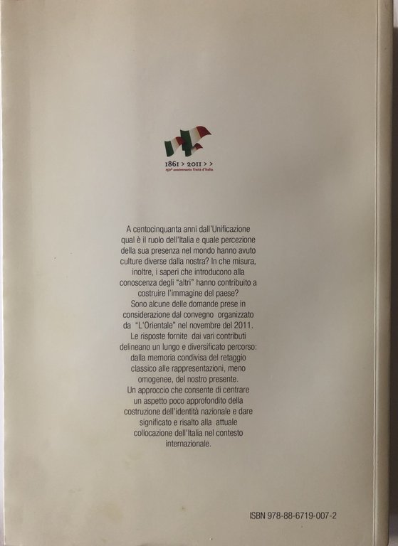 Nello specchio del mondo: l'immagine dell'Italia nella realtà internazionale.