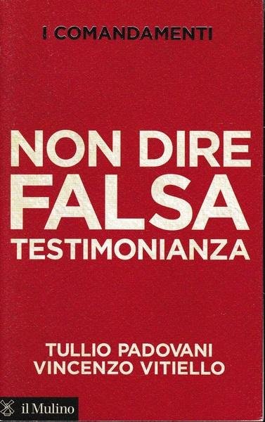Non dire falsa testimonianza | Immagine Gallery 2